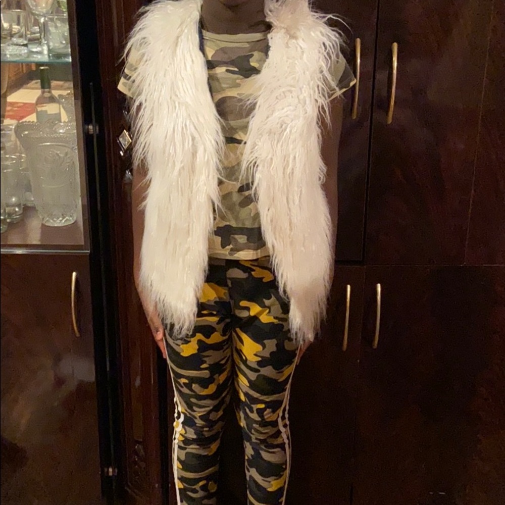 Furry vest